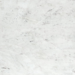 Homeroots 36" White And Antiqued Bronze Genuine Marble And Aluminum Round Coffee Table   395186