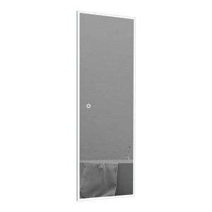 Homeroots Clear Unframed Full Length Hanging Mirror  Glass 395188
