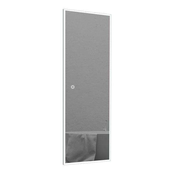 Homeroots Clear Unframed Full Length Hanging Mirror  Glass 395188