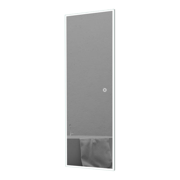 Homeroots Clear Unframed Full Length Hanging Mirror  Glass 395188
