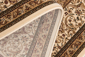 Homeroots 7' X 9' Black And Ivory Oriental Power Loom Area Rug  Olefin 395192