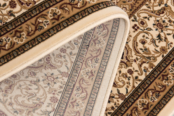 Homeroots 7' X 9' Black And Ivory Oriental Power Loom Area Rug  Olefin 395192