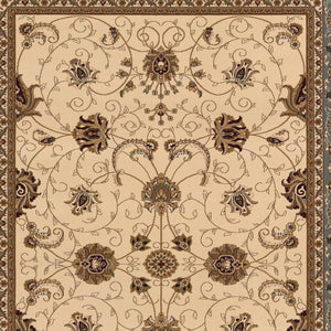 HomeRoots 10' Durable Blue and Ivory Oriental Runner Rug for Hallways – Timeless Style and Lasting Comfort 8x11 395282