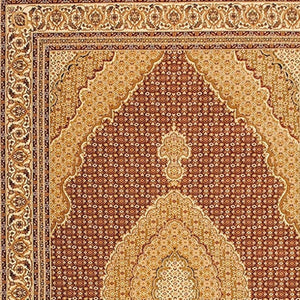 HomeRoots 10' Abstract Red and Beige Oriental Runner Rug - Durable, Low-Maintenance, Perfect for Hallways 2x13 395308