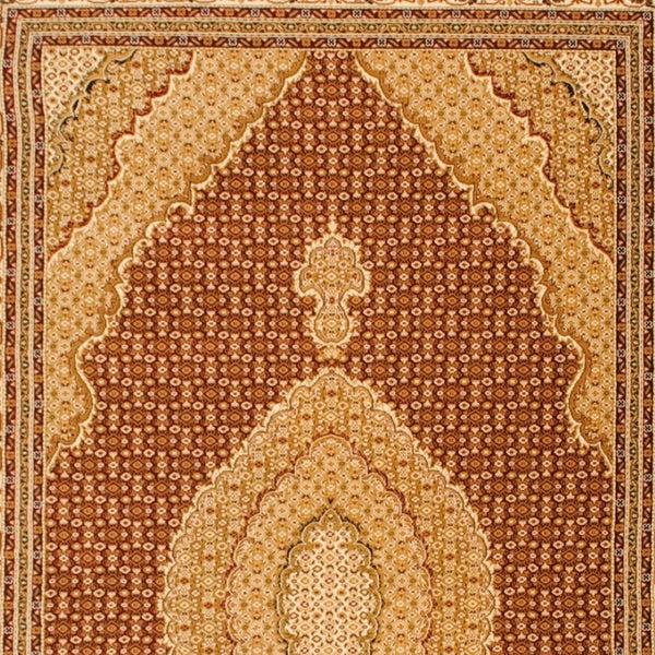 HomeRoots 10' Abstract Red and Beige Oriental Runner Rug - Durable, Low-Maintenance, Perfect for Hallways 3x20 395319