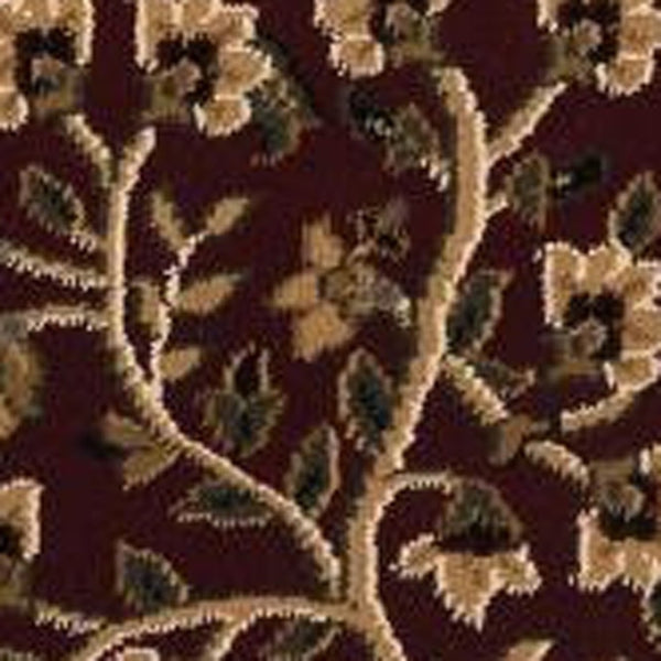 HomeRoots 10' Elegant Beige and Black Oriental Runner Rug for Hallways, Kitchens, and Entryways – Durable Design 7x10 395448