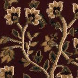 HomeRoots 10' Elegant Beige and Black Oriental Runner Rug for Hallways, Kitchens, and Entryways – Durable Design 8x11 395450