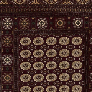 HomeRoots 10' Red and Ivory Floral Medallion Runner Rug - Elegant Design, Durable Olefin for Timeless Style 2x20 395455
