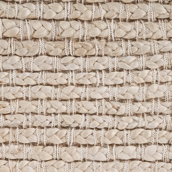 Homeroots 8' X 10' Natural Bleached Contemporary Area Rug  Jute 395485