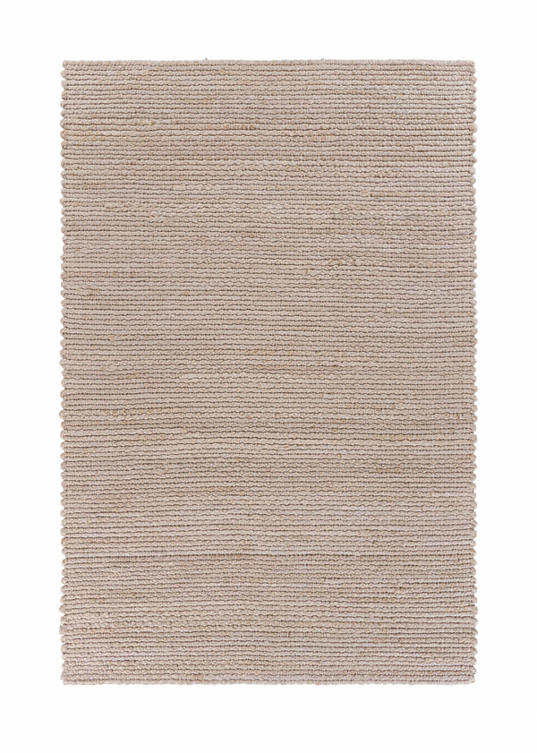 Homeroots 8' X 10' Natural Bleached Contemporary Area Rug  Jute 395485