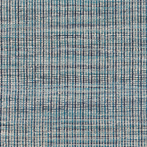 Homeroots 8' X 10' Blue Hand Loomed Area Rug  Jute 395492