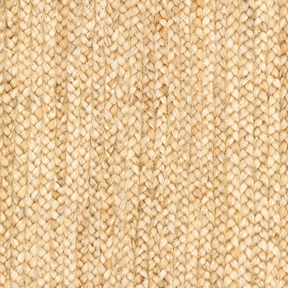 Homeroots 8' X 10' Classic Tan Bordered Area Rug  Jute 395565