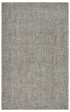Homeroots 8' X 10' Gray Wool Handmade Area Rug Black Wool 395573