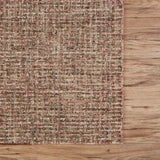 Homeroots 9' X 12' Brown Detailed Weave Area Rug Multi Wool 395583