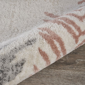 Homeroots 5' X 7' Ivory Eclectic Arrows Area Rug  Polypropylene 395586