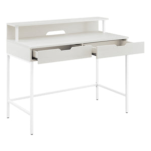 OSP Home Furnishings Contempo 40" Desk White Oak