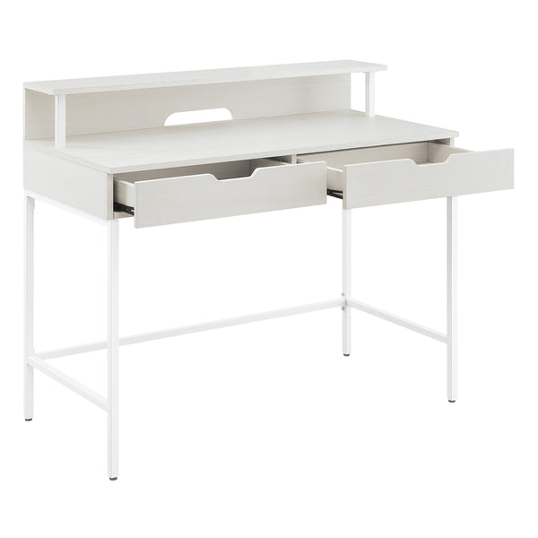 OSP Home Furnishings Contempo 40" Desk White Oak