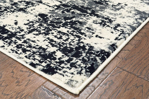 Homeroots 8' X 10' Gray Area Rug  Polypropylene 395773