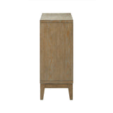 Madison Park Cowley Global Inspired Accent Chest MP130-0824 Reclaimed Walnut/Antique Cream