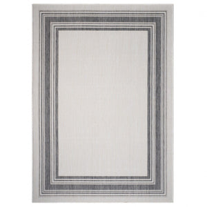 HomeRoots 8' Gray Indoor Outdoor Area Rug - Durable, Versatile Design for High-Traffic Spaces and Easy Care 8' X 10' 395842
