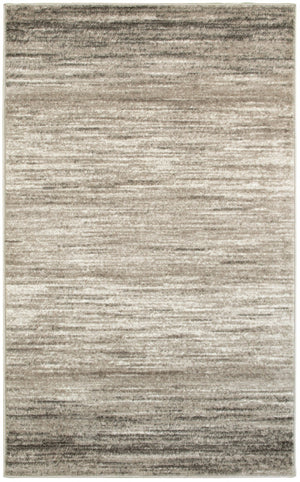 Homeroots 5' X 7' Beige Abstract Striations Area Rug  Olefin 395876