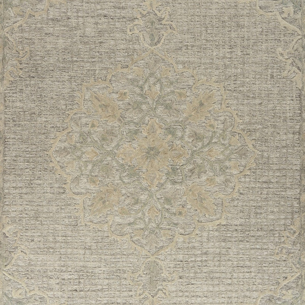 HomeRoots 8' Blue Wool Hand-Tufted Area Rug – Luxurious Comfort and Timeless Style for Any Home Décor 8' X 10' 395927