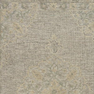 HomeRoots 8' Blue Wool Hand-Tufted Area Rug – Luxurious Comfort and Timeless Style for Any Home Décor 8' X 10' 395927