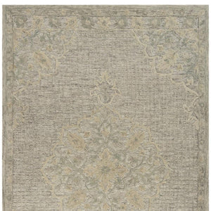 HomeRoots 8' Blue Wool Hand-Tufted Area Rug – Luxurious Comfort and Timeless Style for Any Home Décor 8' X 10' 395927
