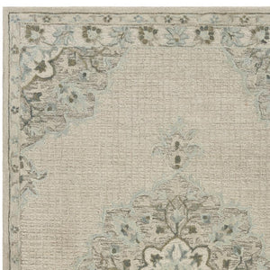 HomeRoots 8' Ivory Handmade Wool Area Rug - Timeless Elegance and Cozy Comfort for Any Living Space 8' X 10' 395930