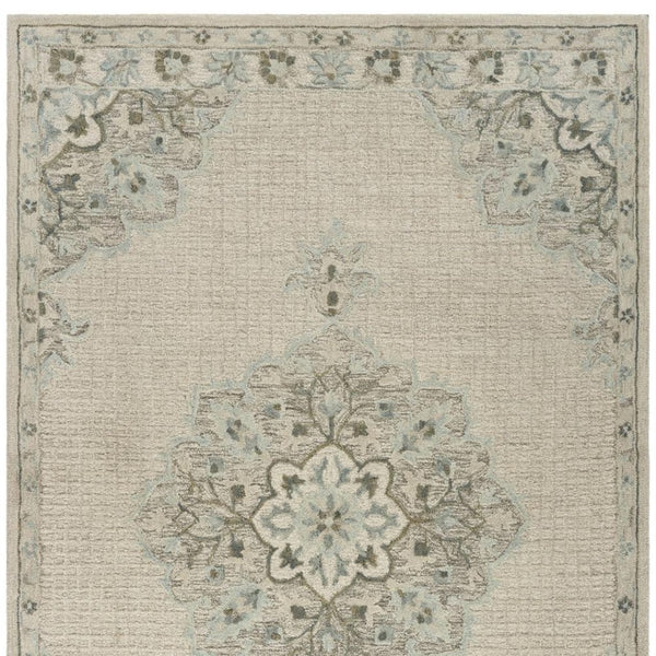 HomeRoots 8' Ivory Handmade Wool Area Rug - Timeless Elegance and Cozy Comfort for Any Living Space 8' X 10' 395930