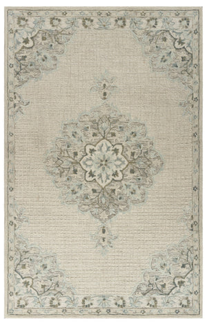 HomeRoots 8' Ivory Handmade Wool Area Rug - Timeless Elegance and Cozy Comfort for Any Living Space 9' X 12' 395931