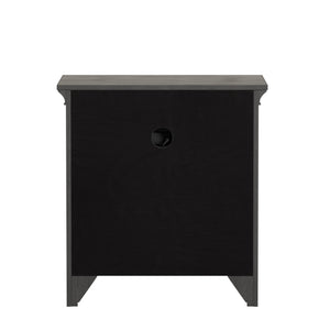 Arlene Rubberwood Nightstand with 3 Drawers and Built-in Usb Charging Ports