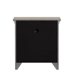 Arlene Rubberwood Nightstand with 3 Drawers and Built-in Usb Charging Ports