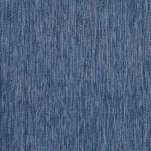 Homeroots 5' X 7' Blue And Natural Nautical Anchor Indoor Outdoor Area Rug  Polypropylene 396118