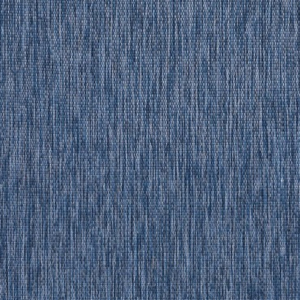 Homeroots 8' X 9' Blue And Natural Nautical Anchor Indoor Outdoor Area Rug  Polypropylene 396119