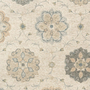 HomeRoots 7' Gray Wool Hand-Tufted Area Rug – Luxurious Soft Pile for Elegant Living Spaces & Timeless Style 5' X 7' Rectangle 396286