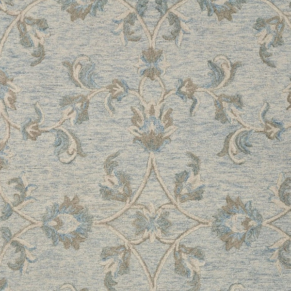 HomeRoots 7' Gray Wool Hand-Tufted Area Rug - Timeless Style and Comfort for Modern and Traditional Homes 5' X 7' Rectangle 396294