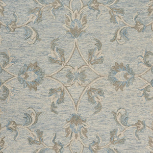 HomeRoots 7' Gray Wool Hand-Tufted Area Rug - Timeless Style and Comfort for Modern and Traditional Homes 5' X 7' Rectangle 396294