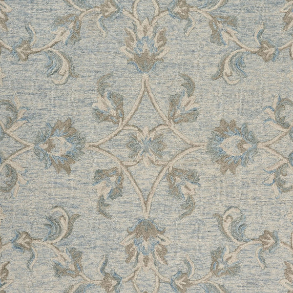 HomeRoots 7' Gray Wool Hand-Tufted Area Rug - Timeless Style and Comfort for Modern and Traditional Homes 5' X 7' Rectangle 396294