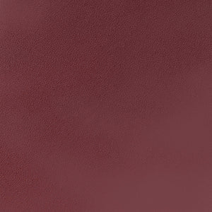 Homeroots Set Of Two 31" Burgundy And Gold Steel Backless Bar Height Bar Chairs   396340