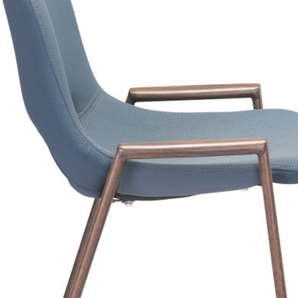 Homeroots Set Of Two 29" Gray And Brown Steel Low Back Bar Height Bar Chairs   396439