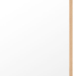 Homeroots Wooden Full Length Mirror Floor Mirror With Stand  Glass 396455