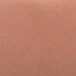 Homeroots 79" Brown Faux Leather Sofa With Black Legs   396463