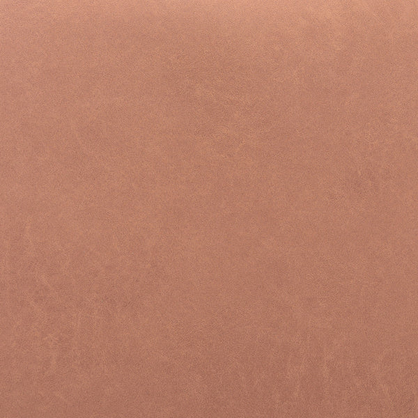 Homeroots 79" Brown Faux Leather Sofa With Black Legs   396463