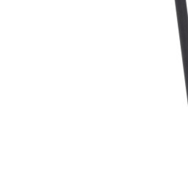 Homeroots 26" White And Black Steel Low Back Counter Height Bar Chair   396532