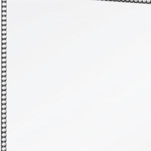 HomeRoots 36" Silver Glass Framed Accent Mirror - Modern Elegance, Versatile Design for Any Room's Décor! 396581