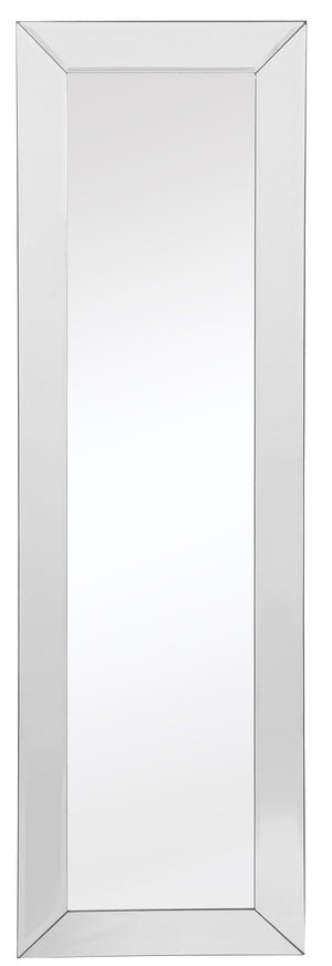 Homeroots Clear Rectangle Full Length Hanging Glass Mirror  Glass 396584