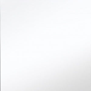 Homeroots 24" Gray Square Glass Framed Accent Mirror  Glass 396585