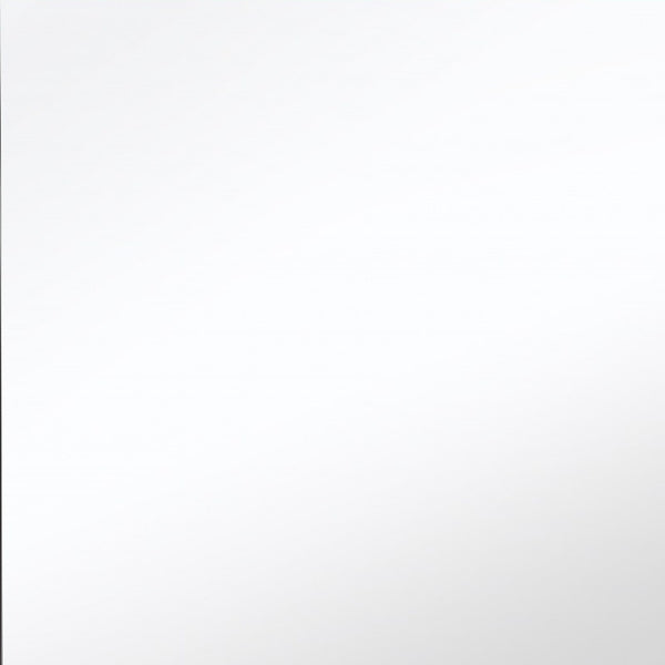 Homeroots 24" Gray Square Glass Framed Accent Mirror  Glass 396585