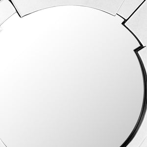 Homeroots Silver Expanse Wall Mirror  Glass 396598